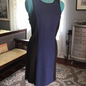 Color blocked dress